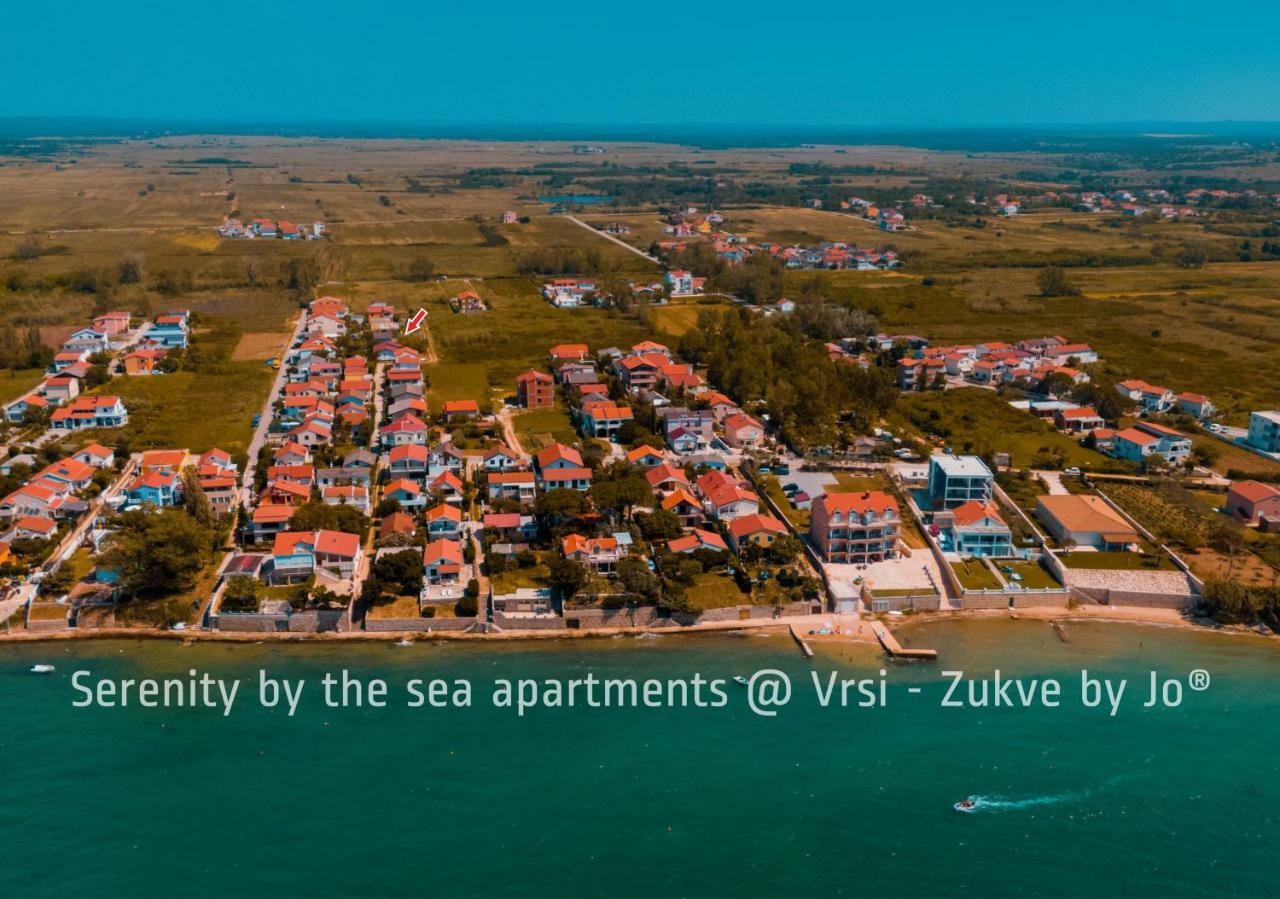 Serenity By The Sea #1 - Private Terrace Vrsi Exterior photo