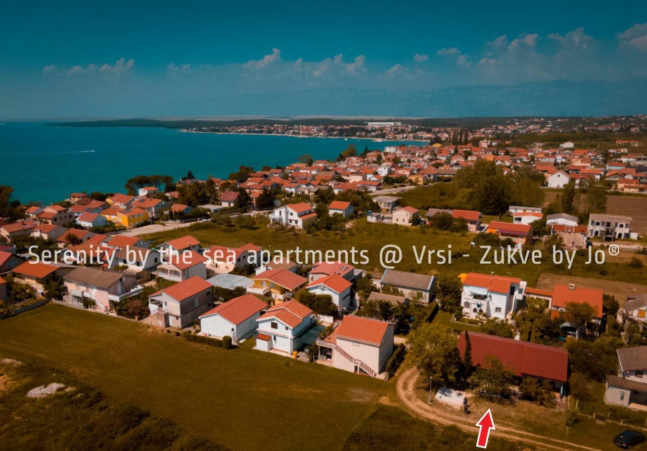Serenity By The Sea #1 - Private Terrace Vrsi Exterior photo